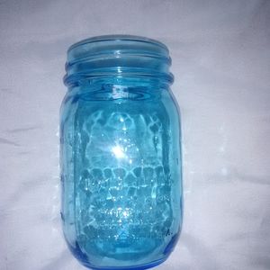 Vintage ball glass jar